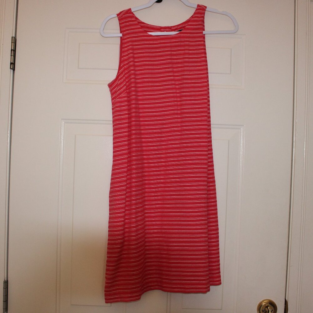 Tommy Hilfiger  dress womens size 4  salmon stripe